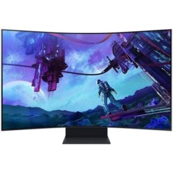 Monitor Gaming Curvo Samsung Odyssey Ark S55CG970NU 55'- 4K- 1ms- 165Hz- VA- Regulable en altura- Smart TV- Multimedia- Negro