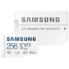 Tarjeta de Memoria Samsung EVO Plus 2023 256GB microSD XC con Adaptador- Clase 10- 160MBs