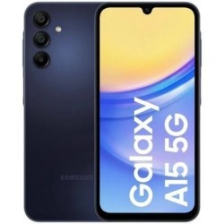 Smartphone Samsung Galaxy A15 4GB- 128GB- 6.5'- 5G- Negro Azul