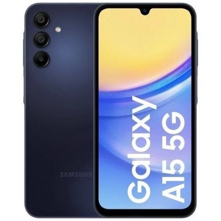Smartphone Samsung Galaxy A15 4GB- 128GB- 6.5'- 5G- Negro Azul