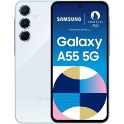 Smartphone Samsung Galaxy A55 8GB- 128GB- 6.6'- 5G- Azul Cielo