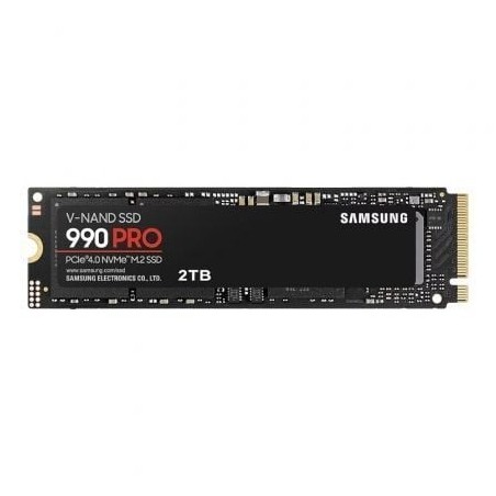 Disco SSD Samsung 990 PRO 2TB- M.2 2280 PCIe 4.0- Compatible con PS5 y PC- Full Capacity