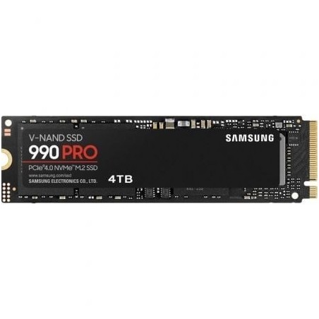Disco SSD Samsung 990 PRO 4TB- M.2 2280 PCIe 4.0- Compatible con PS5 y PC- Full Capacity