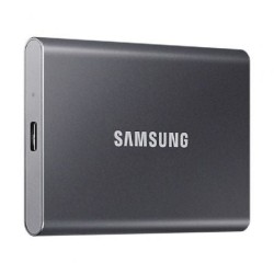 Disco Externo SSD Samsung Portable T7 1TB- USB 3.2- Gris