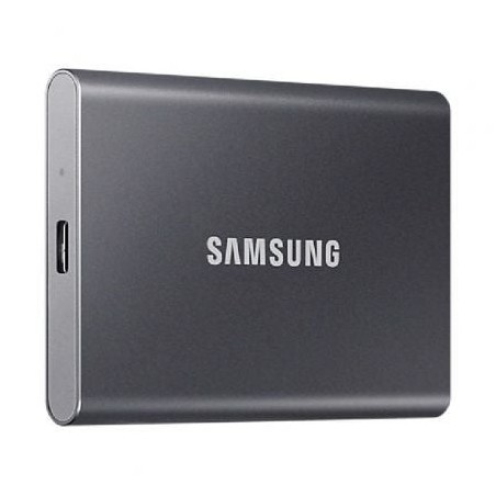 Disco Externo SSD Samsung Portable T7 1TB- USB 3.2- Gris