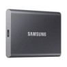 Disco Externo SSD Samsung Portable T7 1TB- USB 3.2- Gris
