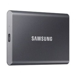 Disco Externo SSD Samsung Portable T7 4TB- USB 3.2- Gris