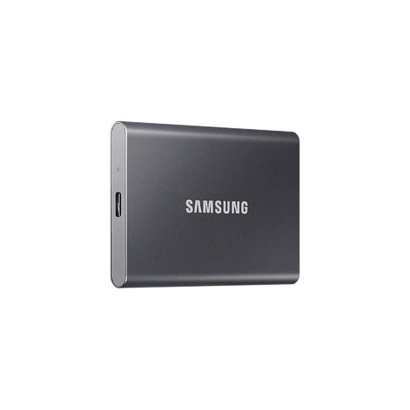 Disco Externo SSD Samsung Portable T7 4TB- USB 3.2- Gris
