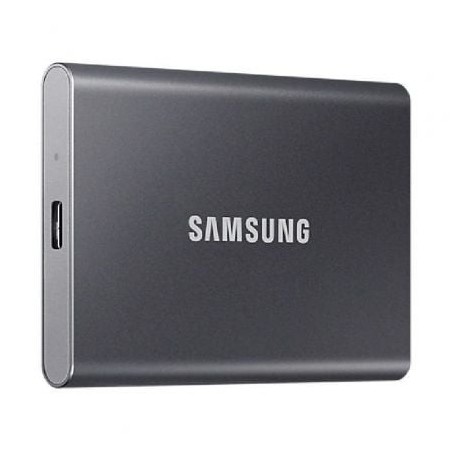 Disco Externo SSD Samsung Portable T7 4TB- USB 3.2- Gris