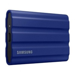Disco Externo SSD Samsung Portable T7 Shield 1TB- USB 3.2- Azul