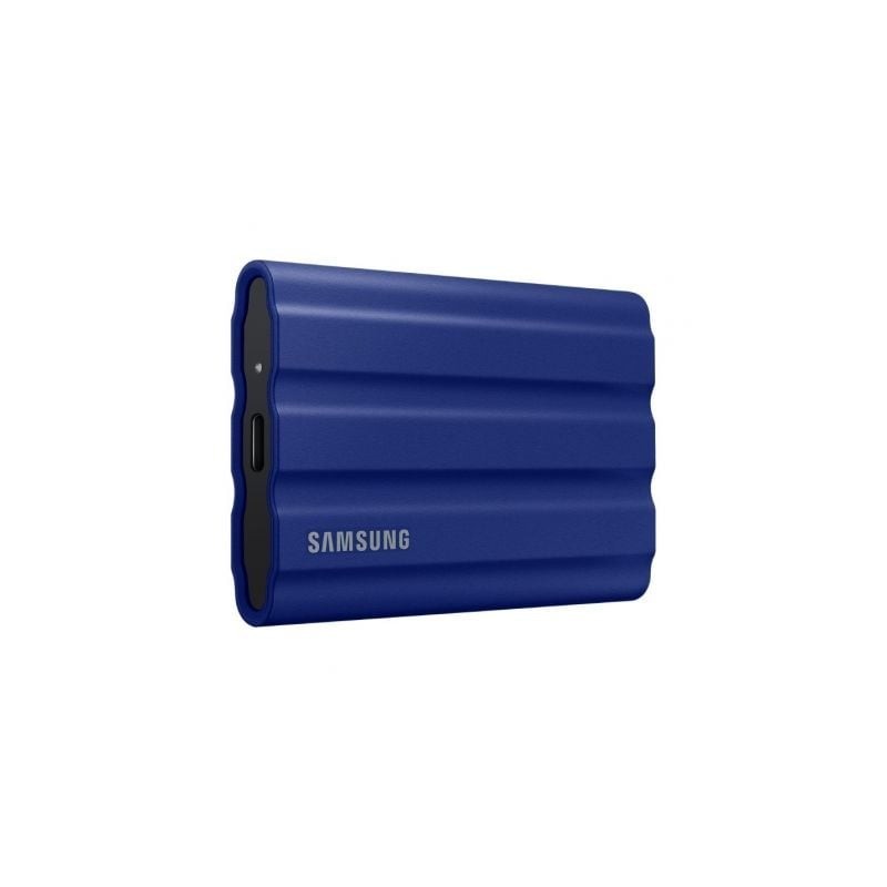 Disco Externo SSD Samsung Portable T7 Shield 1TB- USB 3.2- Azul