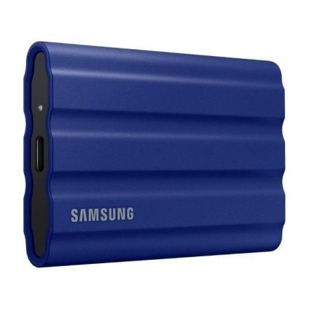 Disco Externo SSD Samsung Portable T7 Shield 1TB- USB 3.2- Azul