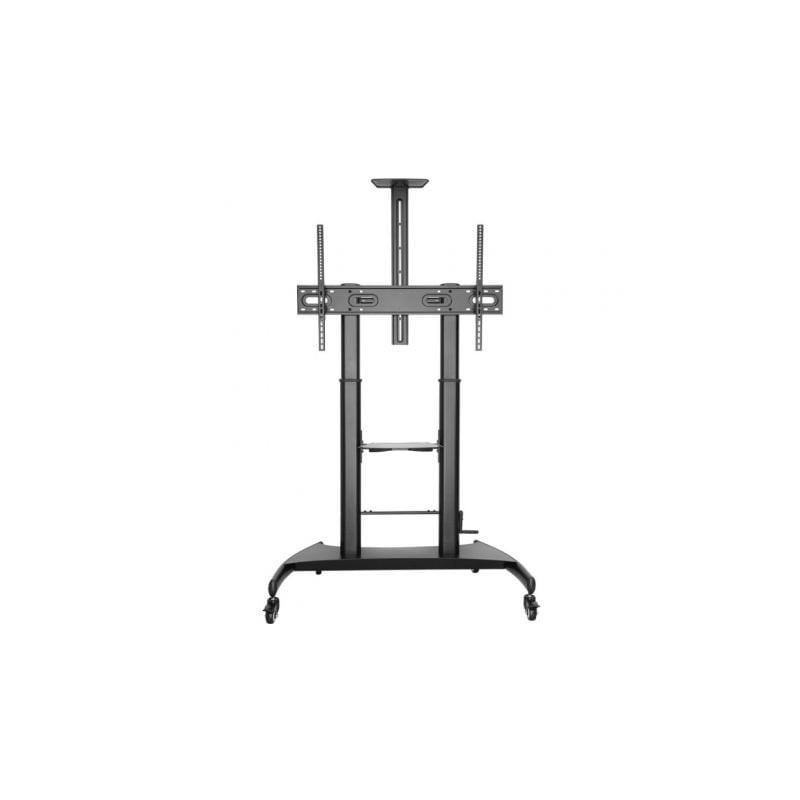 Soporte de Suelo Inclinable con Ruedas y Manivela Aisens FT100TE-123 para TV 60-100'- hasta 100kg