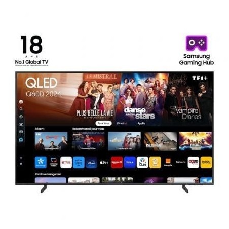 Televisor Samsung QLED Q60D TQ50Q60DAU 50'- Ultra HD 4K- Smart TV- WiFi