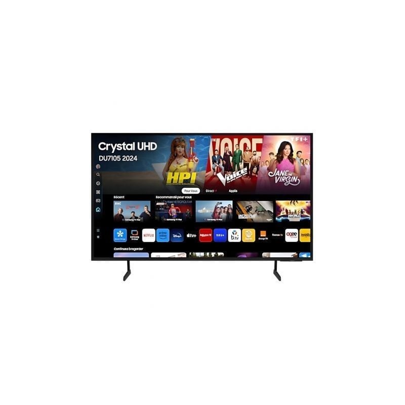 Televisor Samsung Crystal UHD TU43DU7105 43'- Ultra HD 4K- Smart TV- WiFi