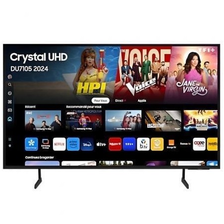 Televisor Samsung Crystal UHD TU43DU7105 43'- Ultra HD 4K- Smart TV- WiFi