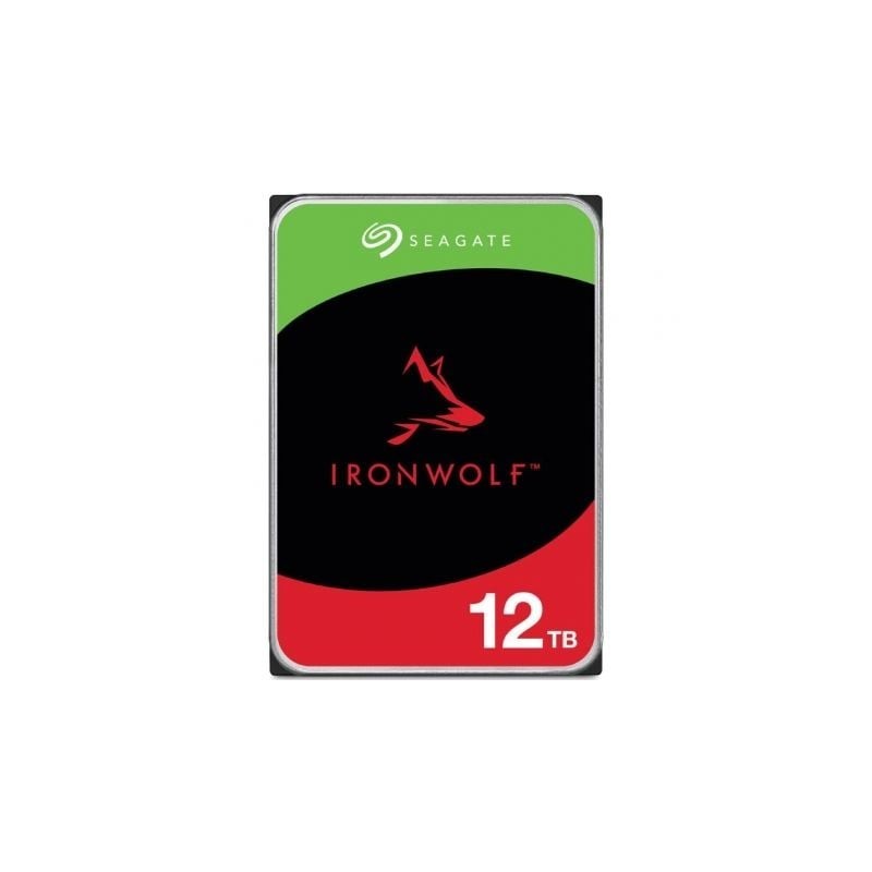 Disco Duro Seagate IronWolf NAS ST12000VN0008 12TB- 3.5'- SATA III- 256MB