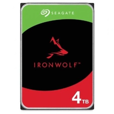 Disco Duro Seagate IronWolf NAS ST4000VN006 4TB- 3.5'- SATA III- 256MB