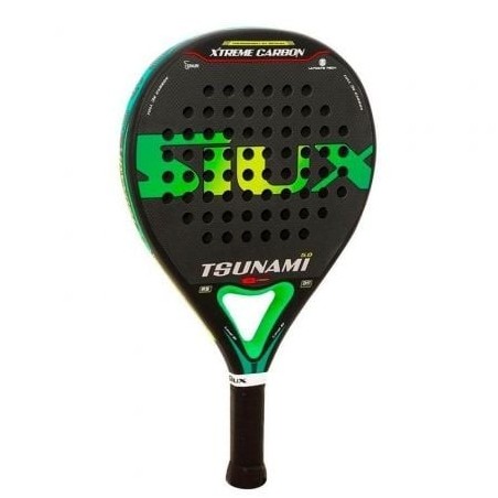 Pala de Pádel Siux Tsunami 5.0 3K- Negra y Verde
