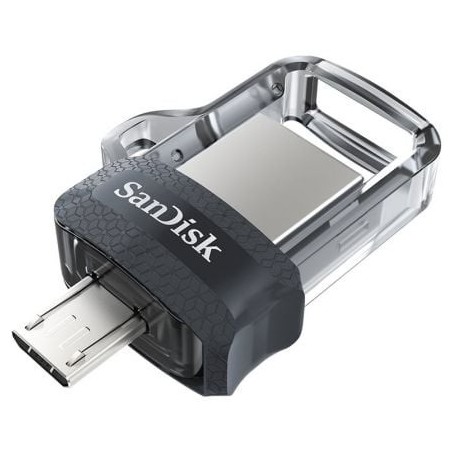 Pendrive 128GB SanDisk Dual m3.0 Ultra USB 3.0- MicroUSB