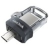 Pendrive 128GB SanDisk Dual m3.0 Ultra USB 3.0- MicroUSB
