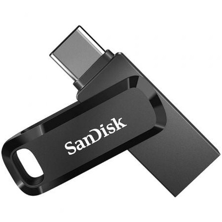 Pendrive 64GB SanDisk Ultra Dual Drive Go- USB 3.1 Tipo-C- USB