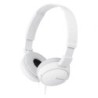 Auriculares Sony MDR-ZX110W- Jack 3.5- Blancos