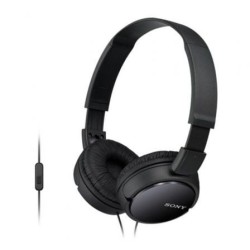 Auriculares Sony MDRZX110APB- con Micrófono- Jack 3.5- Negros