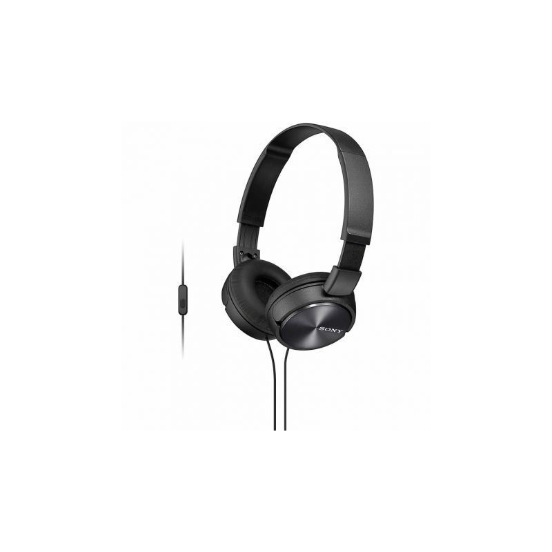 Auriculares Sony MDRZX310APB- con Micrófono- Jack 3.5- Negros