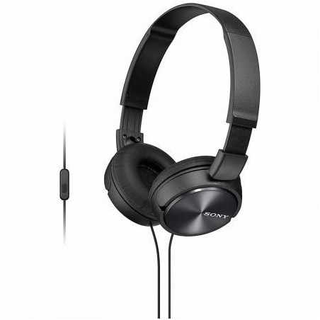 Auriculares Sony MDRZX310APB- con Micrófono- Jack 3.5- Negros