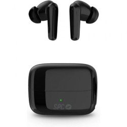 Auriculares Bluetooth SPC Ether 2 Pro con estuche de carga- Autonomía 6.5h- Negros