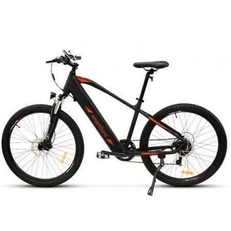 Bicicleta Eléctrica SmartGyro Ebike Senda- Motor 250W- Ruedas 27.5'- Negra