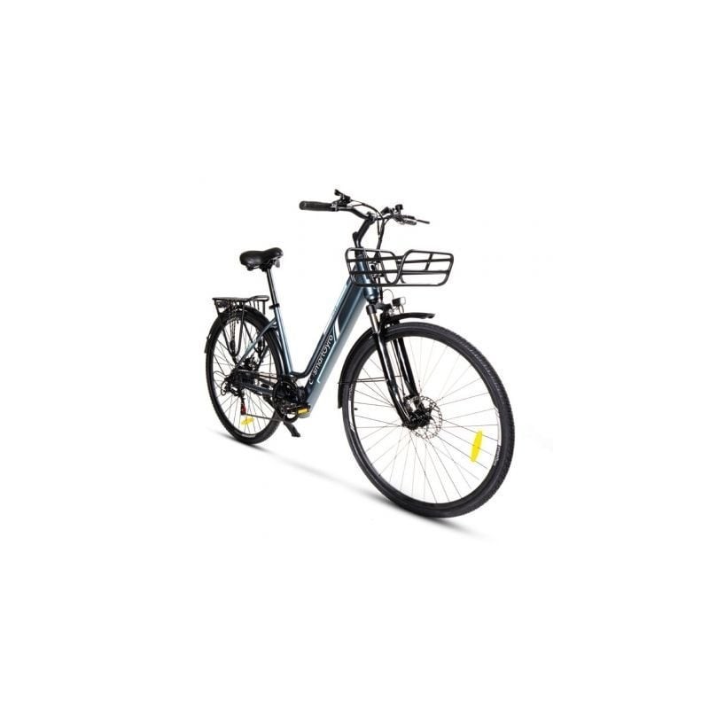 Bicicleta Eléctrica SmartGyro Ebike Sunset Titanium- Motor 250W- Ruedas 27.5'- Titanium