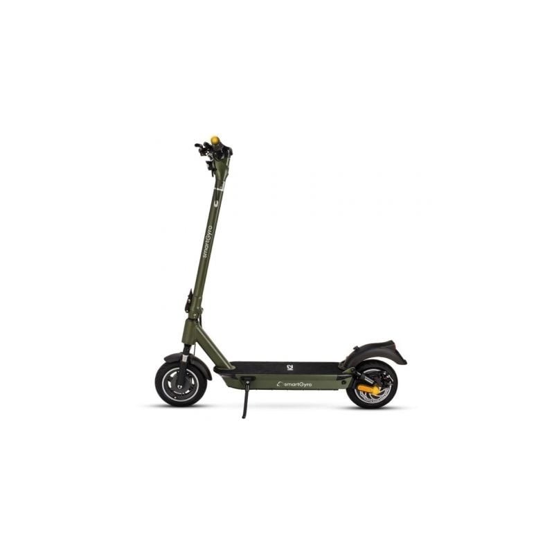 Patinete Eléctrico SmartGyro K2 Army Certificado- Motor 800W- Ruedas 10'- 25km-h -Autonomía 50km- Verde