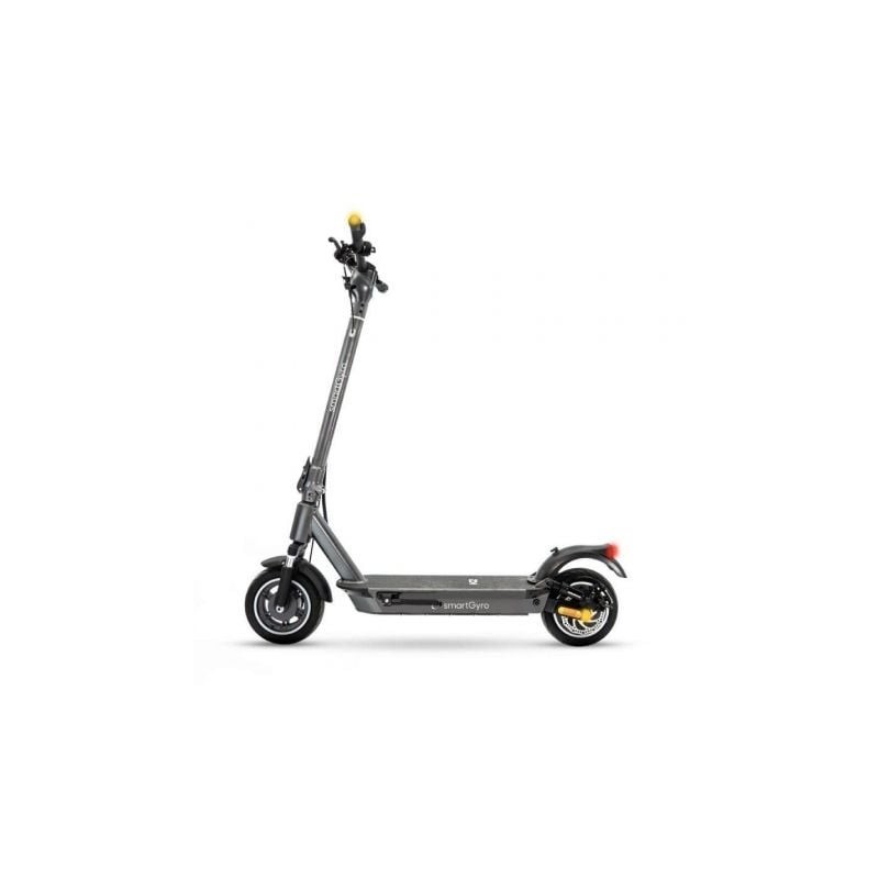Patinete Eléctrico SmartGyro K2 Titán Certificado- Motor 800W- Ruedas 10'- 25km-h -Autonomía 45km- Gris