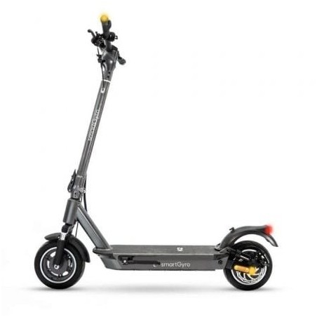 Patinete Eléctrico SmartGyro K2 Titán Certificado- Motor 800W- Ruedas 10'- 25km-h -Autonomía 45km- Gris