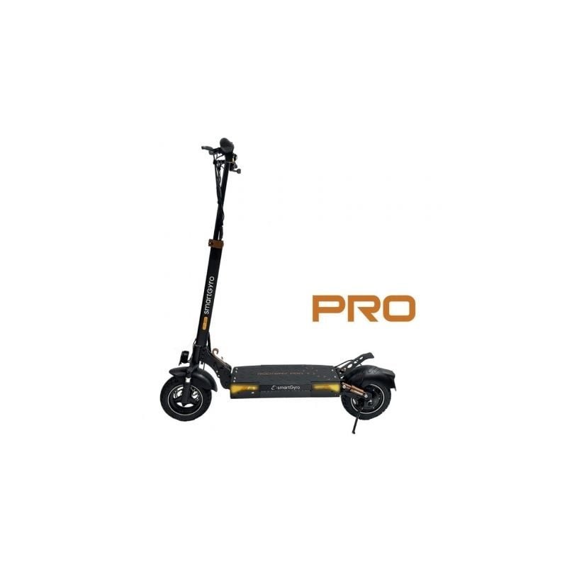 Patinete Eléctrico SmartGyro Rockway PRO Certificado- Motor 1000W- Ruedas 10'- 25km-h -Autonomía 60km- Negro