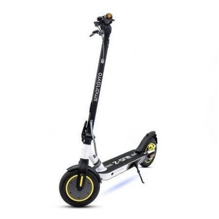 Patinete Eléctrico SmartGyro Z-ONE Certificado- Motor 400W- Ruedas 10'- 25km-h- Autonomía 30km- Gris