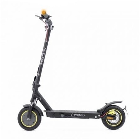 Patinete Eléctrico SmartGyro Z-PRO Certificado- Motor 600W- Ruedas 10'- 25km-h -Autonomía 40km- Negro