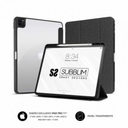 Funda Subblim Clear Shock para Tablet iPad Pro 11' 2020-2022- Negra