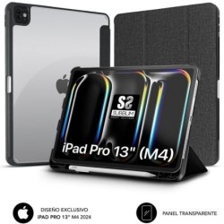 Funda Subblim Clear Shock Case para iPad Pro 12.9' 2024 M4- Negra