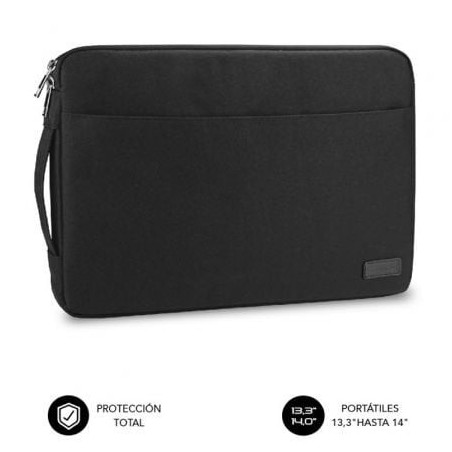 Funda Subblim Urban Laptop Sleeve para Portátiles hasta 14'- Negra