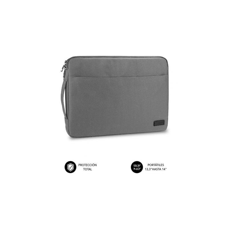 Funda Subblim Urban Laptop Sleeve para Portátiles hasta 14'- Gris