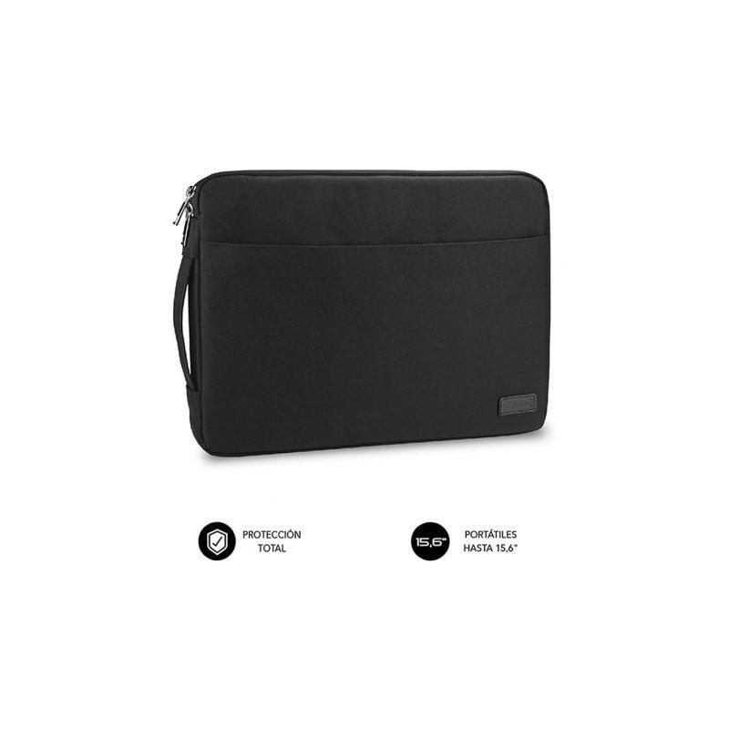 Funda Subblim Urban Laptop Sleeve para Portátiles hasta 15.6'- Negra