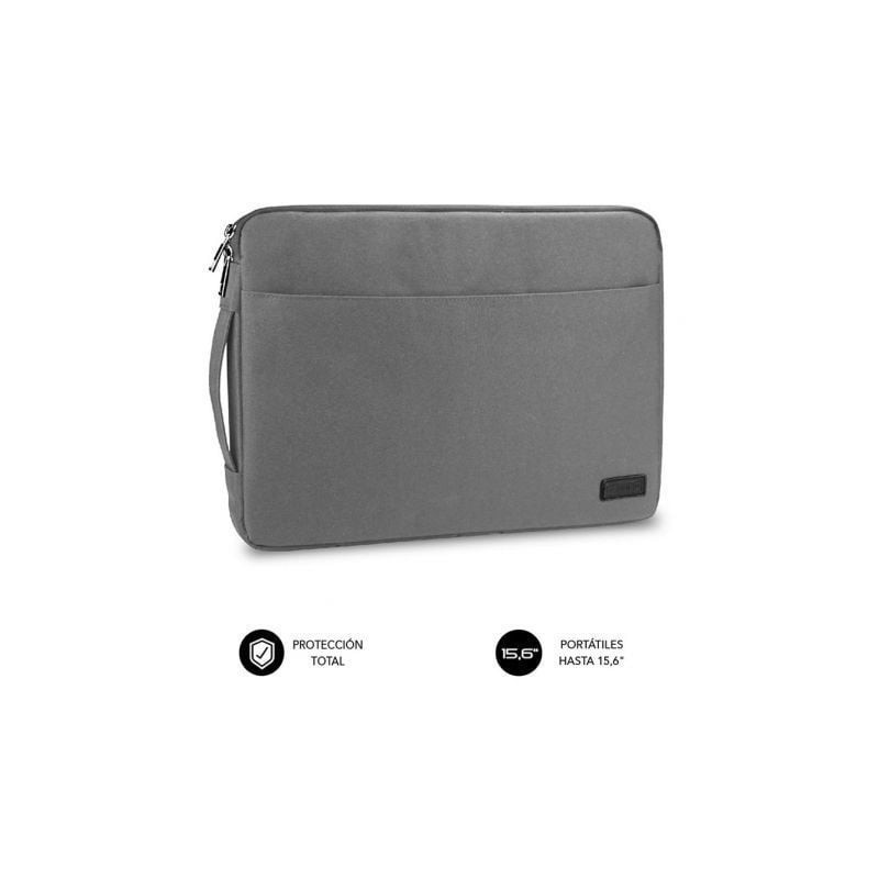 Funda Subblim Urban Laptop Sleeve para Portátiles hasta 15.6'- Gris