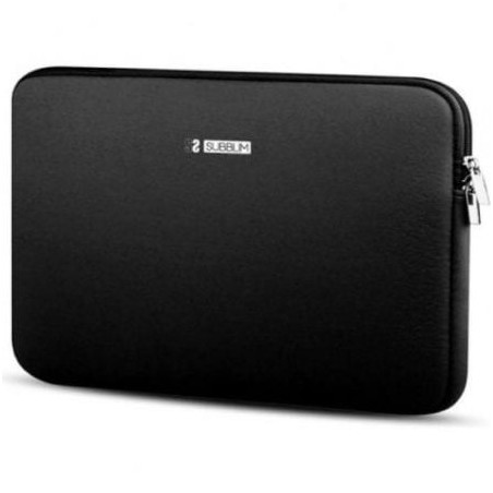 Funda Subblim Business Laptop Sleeve Neoprene V2 para Portátiles hasta 12.5'- Negra
