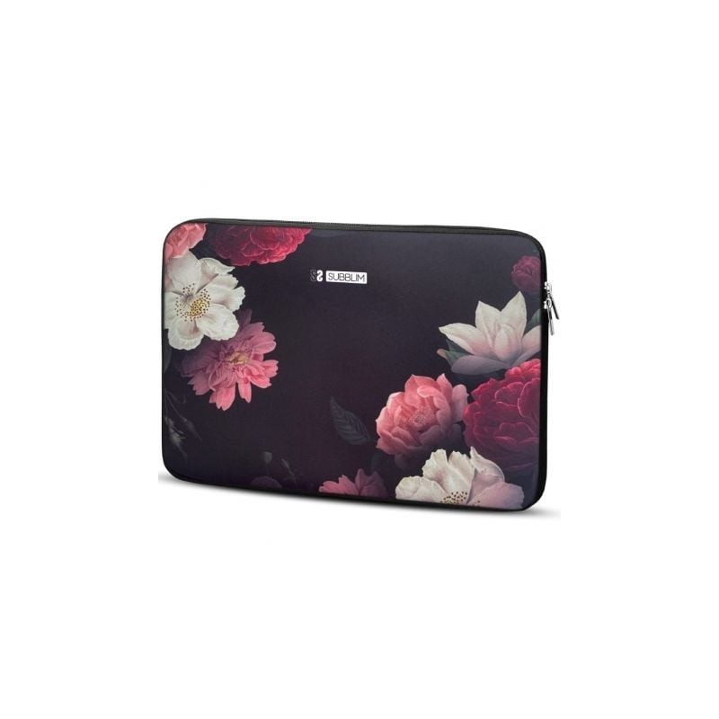 Funda Subblim Trendy Sleeve Neo Flowers para Portátiles hasta 14'