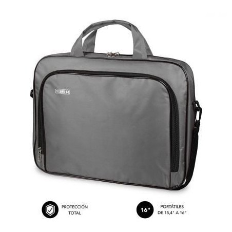 Maletín Subblim Oxford para Portátiles hasta 16'- Gris
