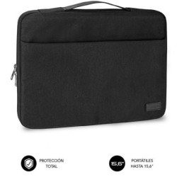 Maletín Subblim Elegant Laptop Sleeve para Portátiles hasta 15.6'- Negro