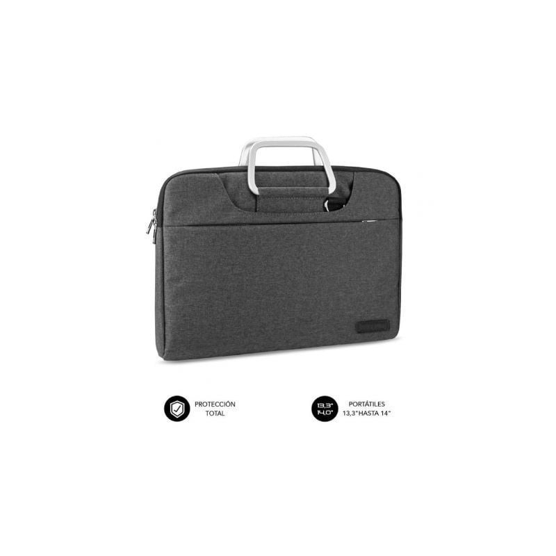 Maletín Subblim Business para Portátiles 13.3-14'- Gris